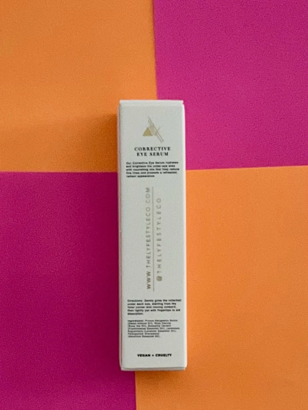 The Lyfestyle Co. Corrective Eye Serum .33 Oz Vegan Hydration Gentle Formula